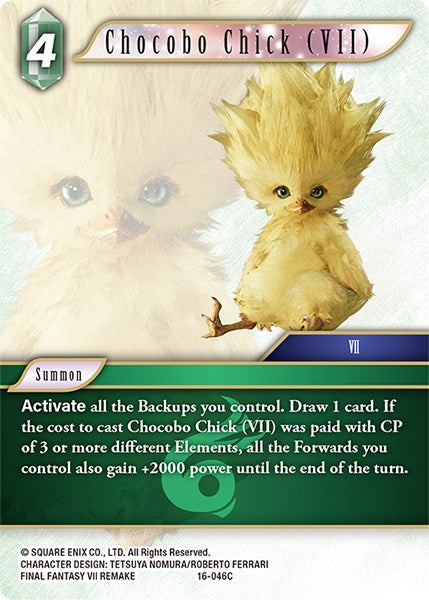 Chocobo Chick (VII) [Emissaries of Light] | Lots Moore NSW