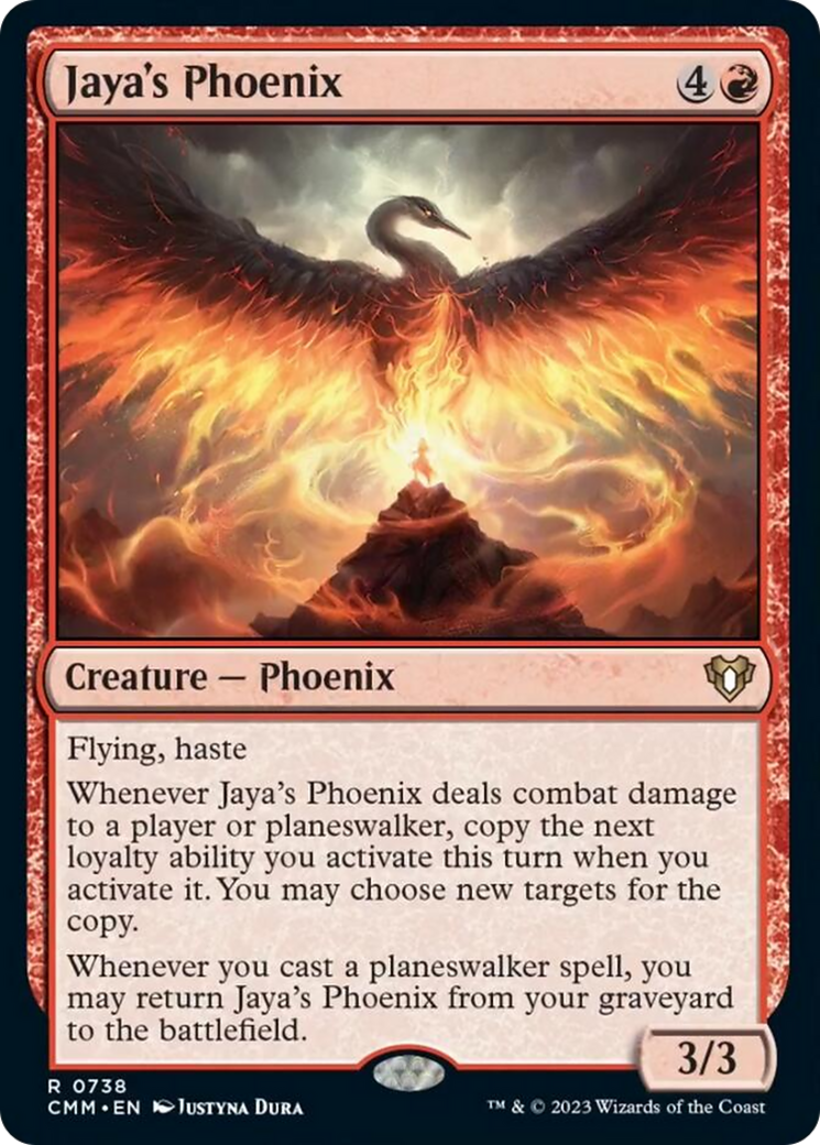 Jaya's Phoenix [Commander Masters] | Lots Moore NSW