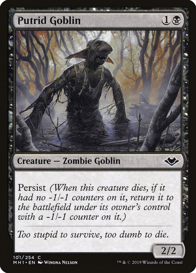 Putrid Goblin [Modern Horizons] | Lots Moore NSW