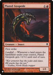 Plated Geopede [The List] | Lots Moore NSW