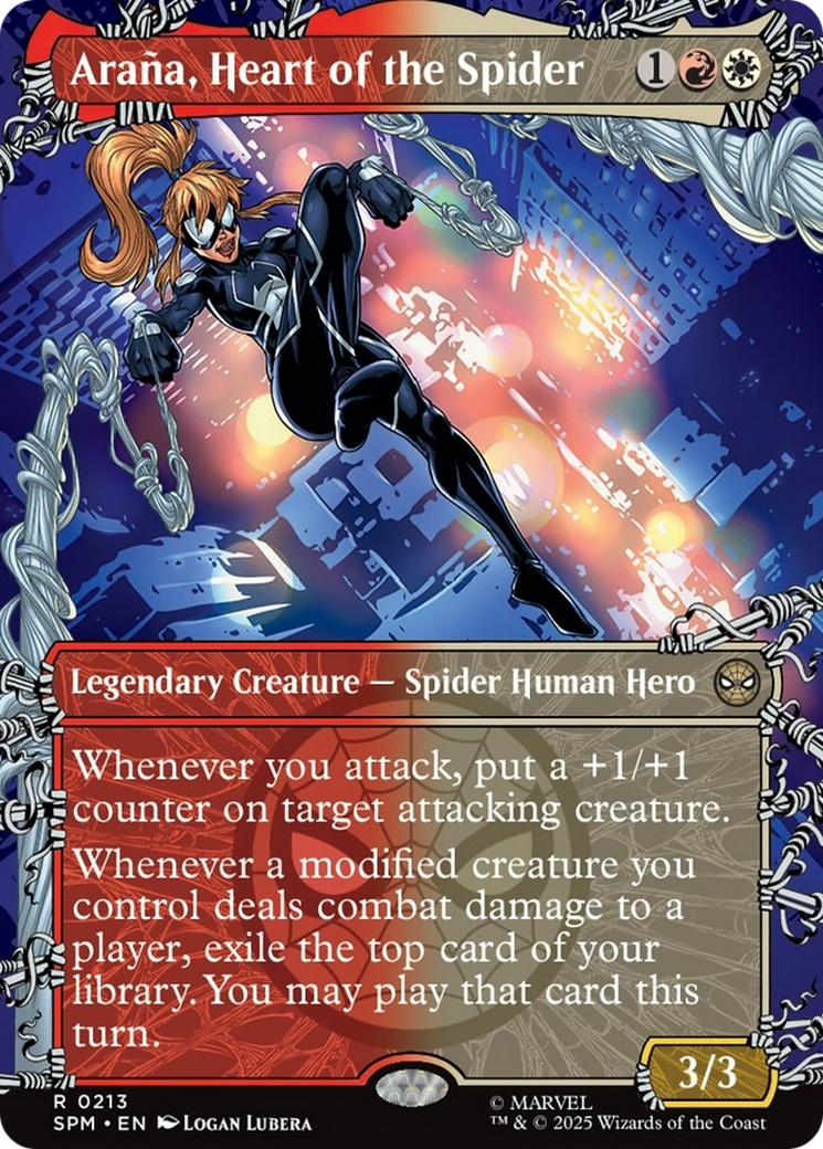 Arana, Heart of the Spider (Borderless) [Marvel's Spider-Man] | Lots Moore NSW