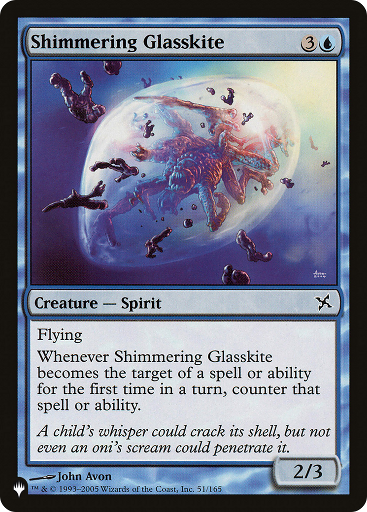 Shimmering Glasskite [The List Reprints] | Lots Moore NSW