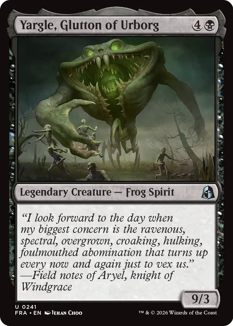 Yargle, Glutton of Urborg [Reality Fracture] | Lots Moore NSW