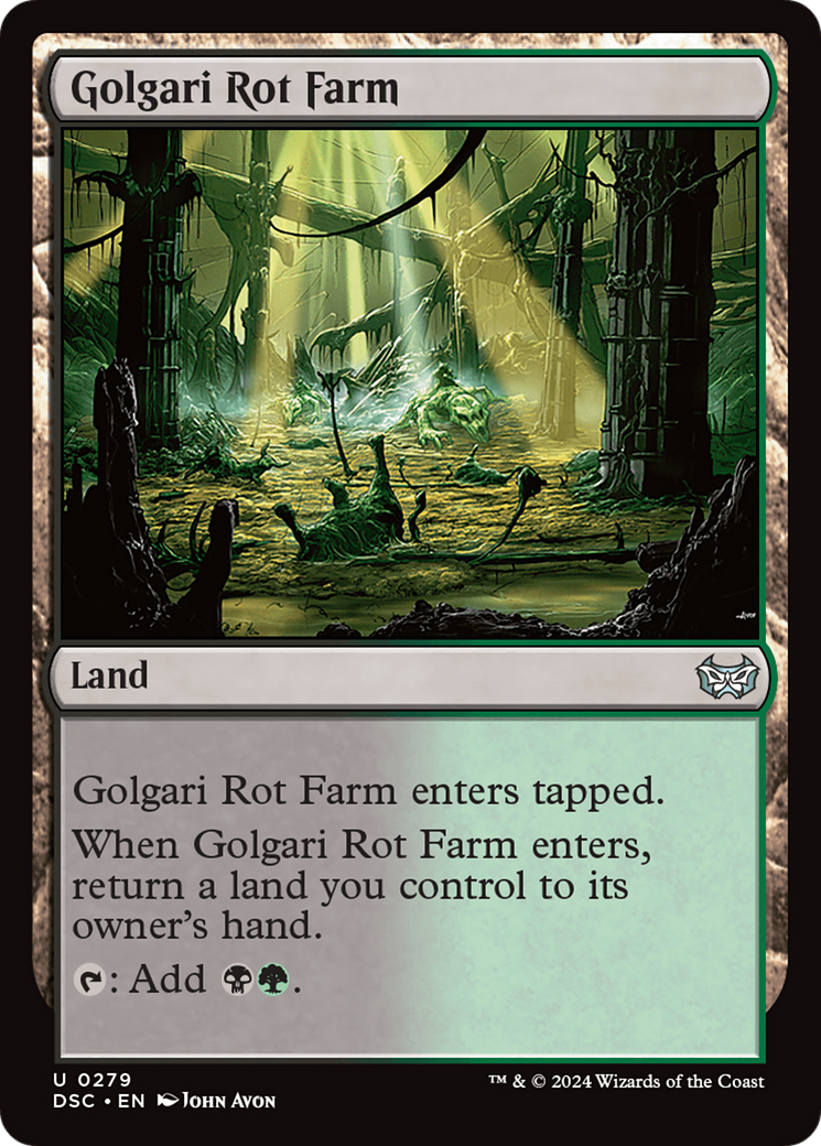 Golgari Rot Farm [Duskmourn: House of Horror Commander] | Lots Moore NSW