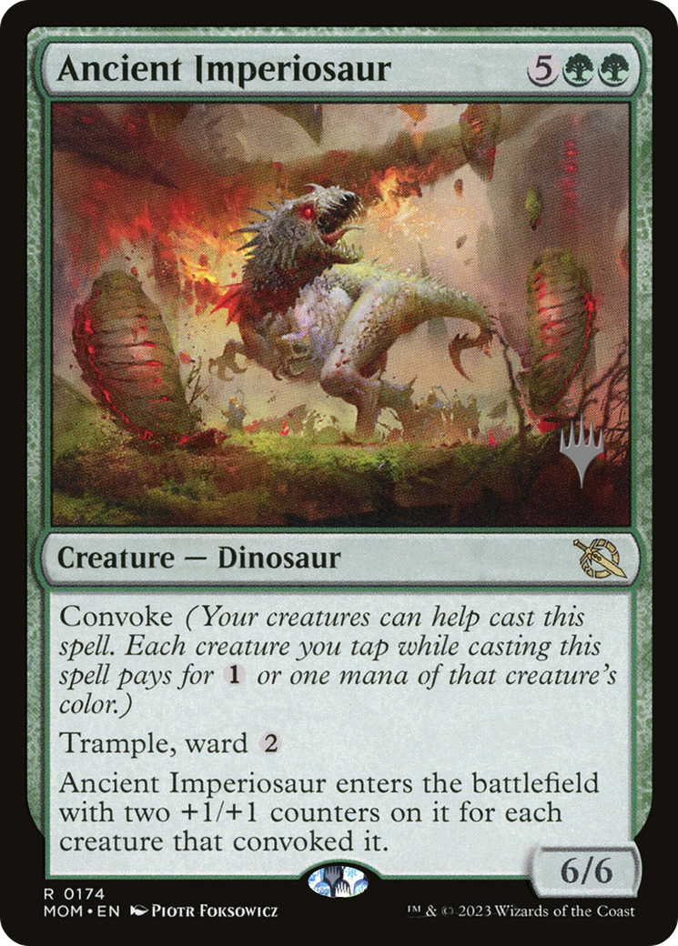 Ancient Imperiosaur (Promo Pack) [March of the Machine Promos] | Lots Moore NSW