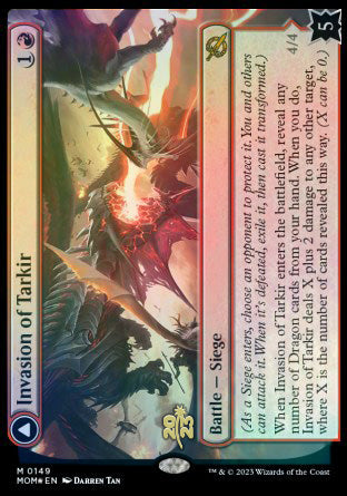 Invasion of Tarkir // Defiant Thundermaw [March of the Machine Prerelease Promos] | Lots Moore NSW