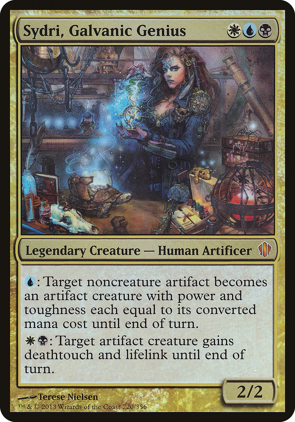 Sydri, Galvanic Genius (Oversized) [Commander 2013 Oversized] | Lots Moore NSW