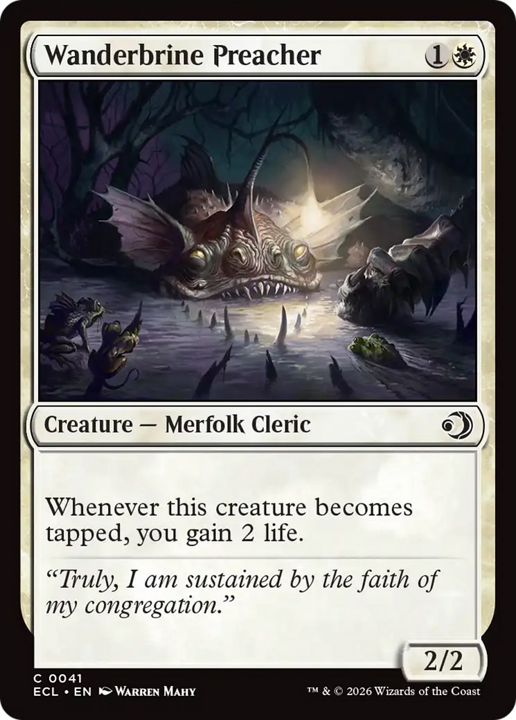 Wanderbrine Preacher [Lorwyn Eclipsed] | Lots Moore NSW