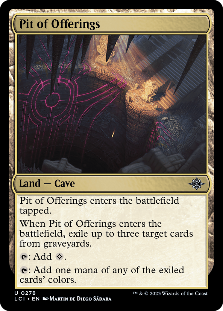 Pit of Offerings [The Lost Caverns of Ixalan] | Lots Moore NSW