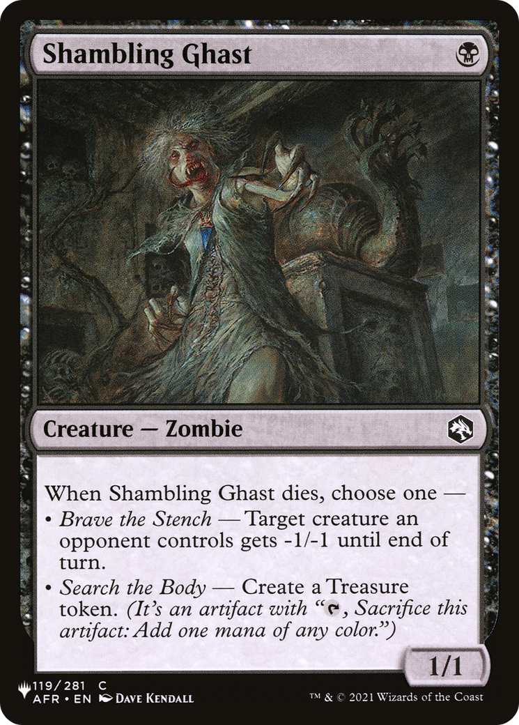 Shambling Ghast [The List Reprints] | Lots Moore NSW