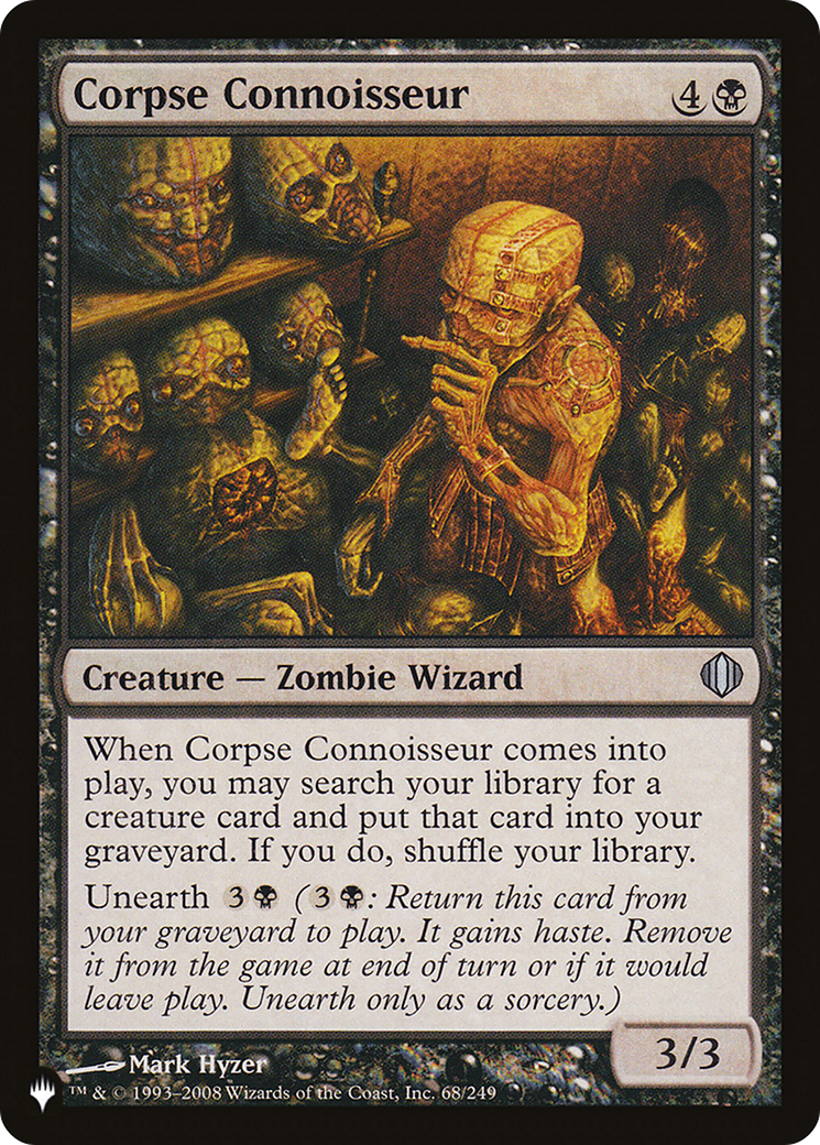 Corpse Connoisseur [The List Reprints] | Lots Moore NSW