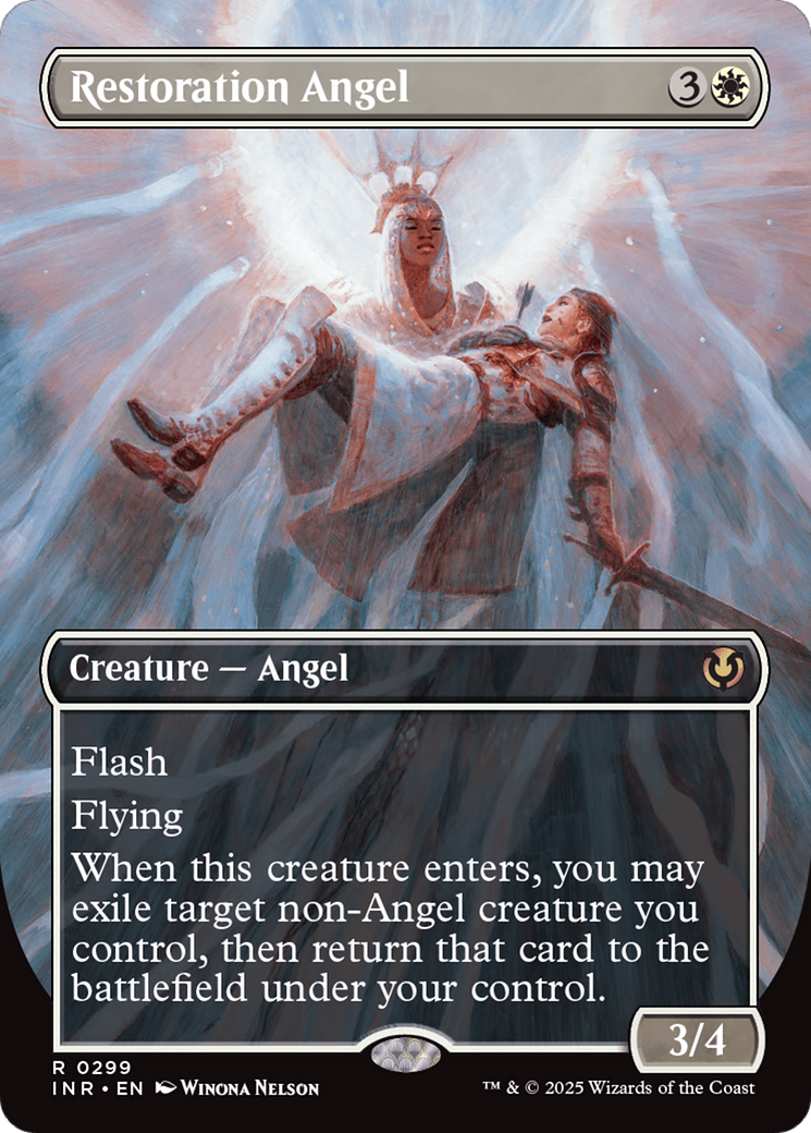 Restoration Angel (Borderless) [Innistrad Remastered] | Lots Moore NSW