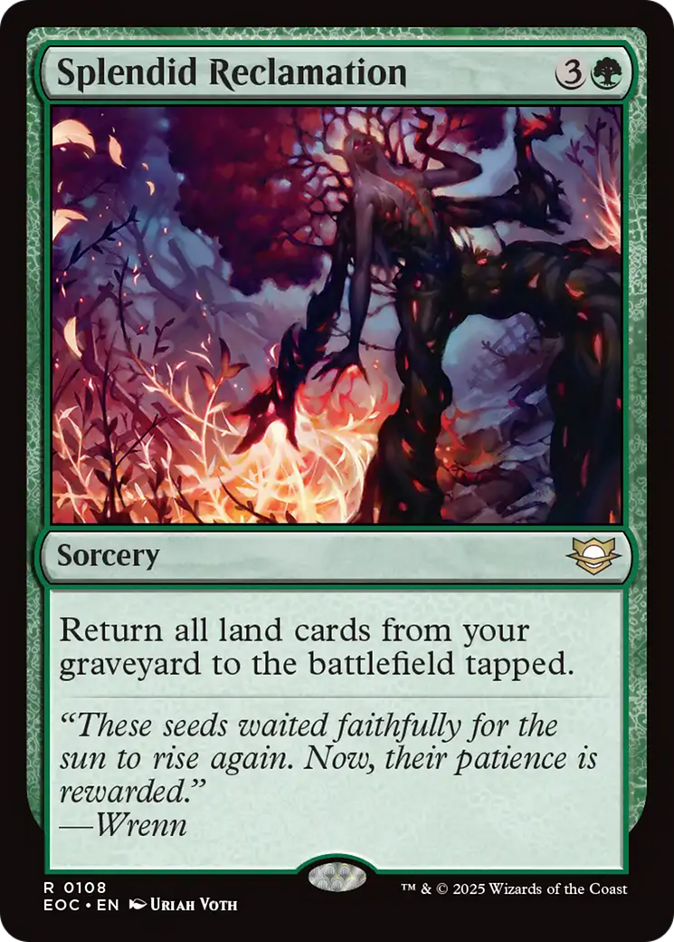 Splendid Reclamation [Edge of Eternities Commander] | Lots Moore NSW