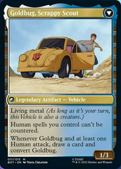 Goldbug, Humanity's Ally // Goldbug, Scrappy Scout [Transformers] | Lots Moore NSW