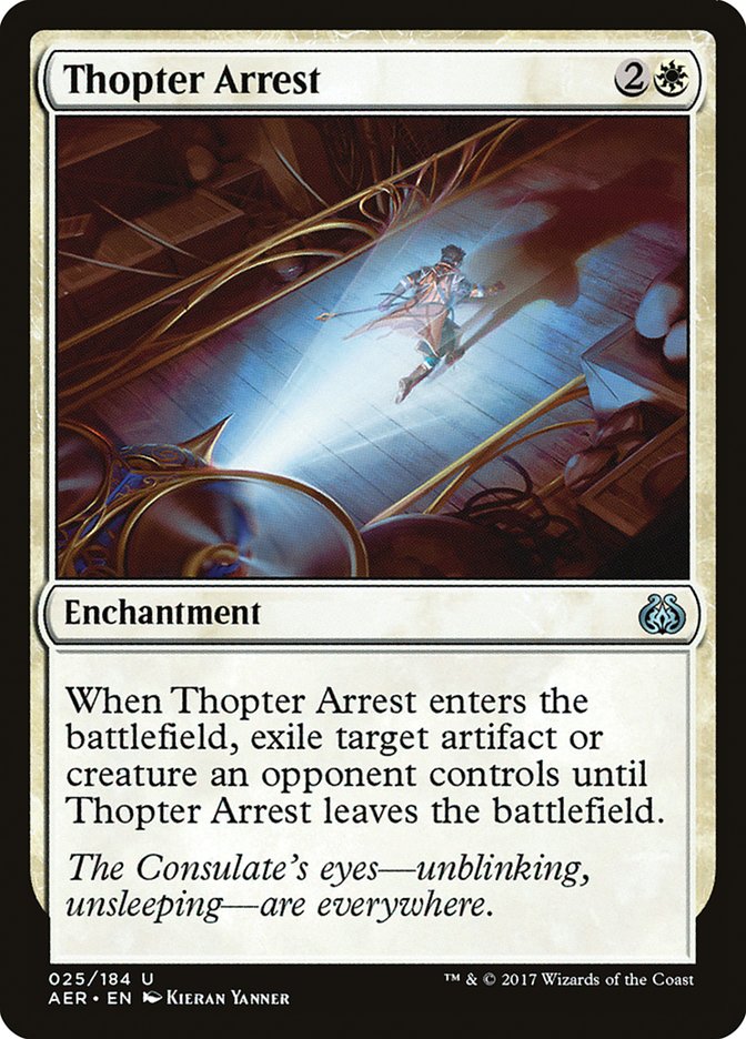 Thopter Arrest [Aether Revolt] | Lots Moore NSW