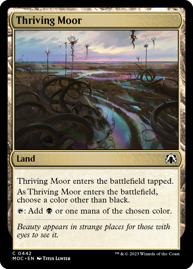 Thriving Moor [March of the Machine Commander] | Lots Moore NSW