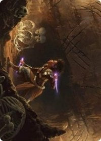 Dogged Pursuit Art Card [Kaldheim Art Series] | Lots Moore NSW