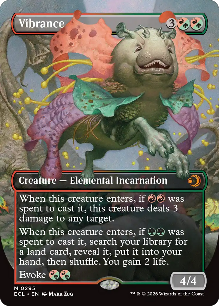 Vibrance (Borderless) [Lorwyn Eclipsed] Magic: The Gathering | Lots Moore NSW