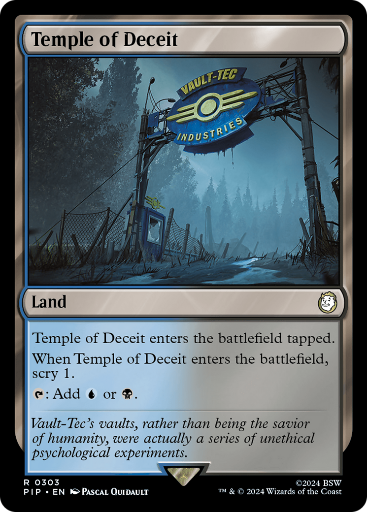 Temple of Deceit [Fallout] | Lots Moore NSW