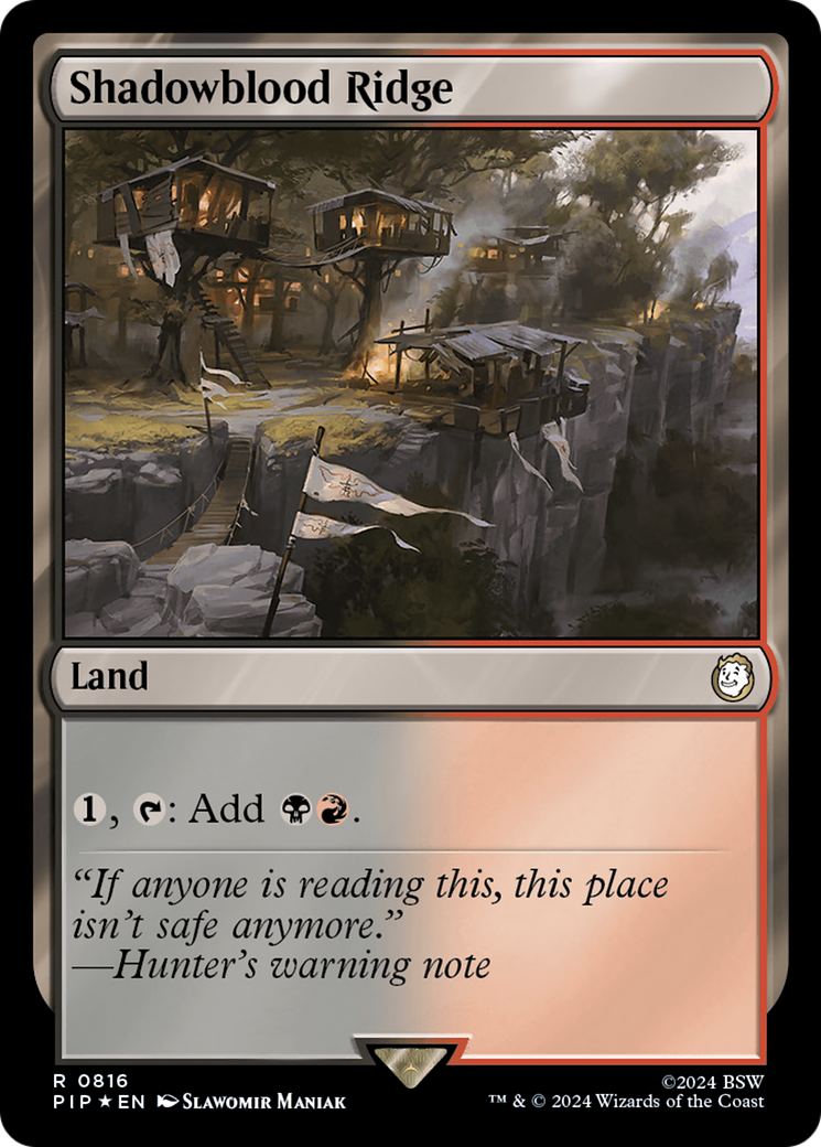 Shadowblood Ridge (Surge Foil) [Fallout] | Lots Moore NSW
