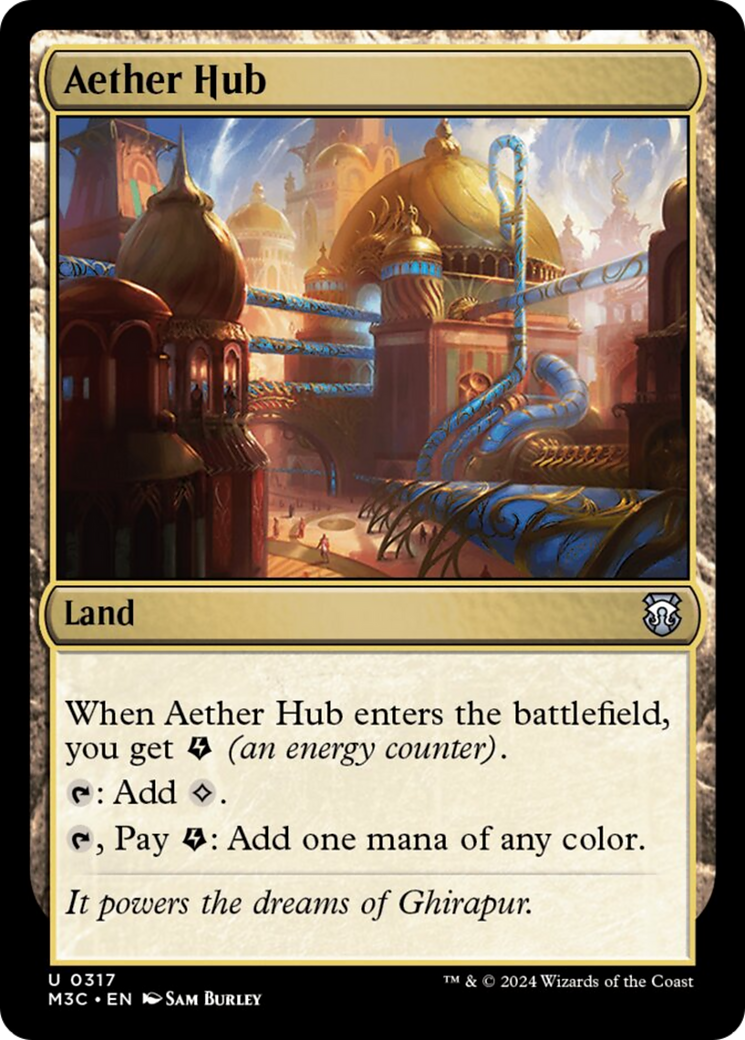 Aether Hub [Modern Horizons 3 Commander] | Lots Moore NSW