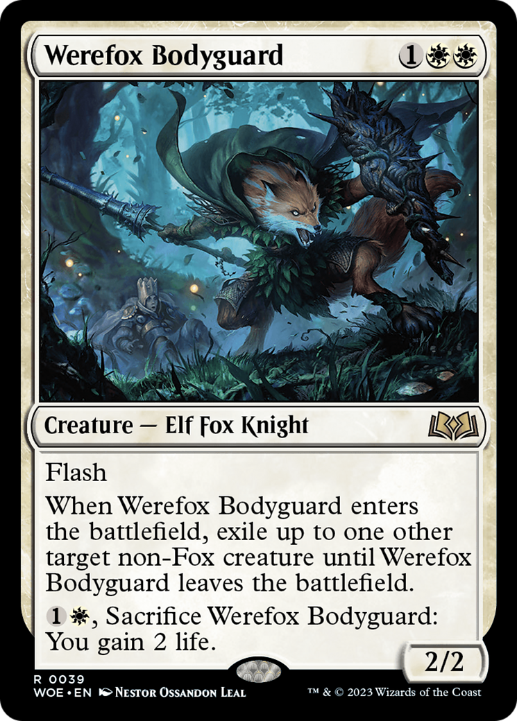 Werefox Bodyguard [Wilds of Eldraine] | Lots Moore NSW