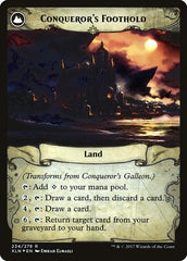 Conqueror's Galleon // Conqueror's Foothold [Ixalan Prerelease Promos] | Lots Moore NSW
