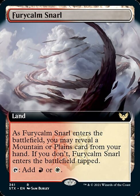 Furycalm Snarl (Extended Art) [Strixhaven: School of Mages] | Lots Moore NSW