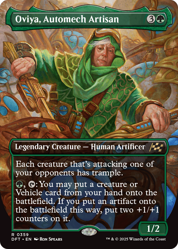 Oviya, Automech Artisan (Borderless) [Aetherdrift] | Lots Moore NSW