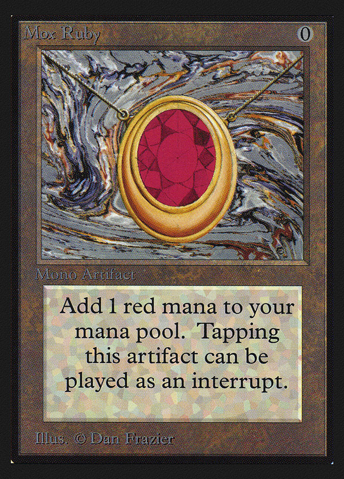 Mox Ruby [Collectors' Edition] | Lots Moore NSW