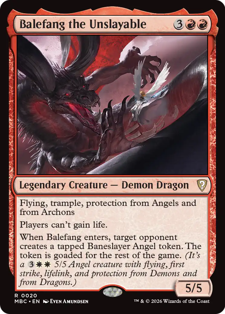 Balefang the Unslayable [Mystery Booster: Commander Edition] | Lots Moore NSW