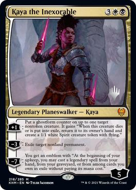 Kaya the Inexorable (Promo Pack) [Kaldheim Promos] | Lots Moore NSW