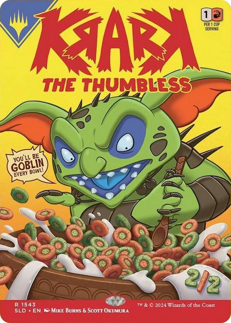 Krark, the Thumbless (Rainbow Foil) [Secret Lair Drop Series] | Lots Moore NSW