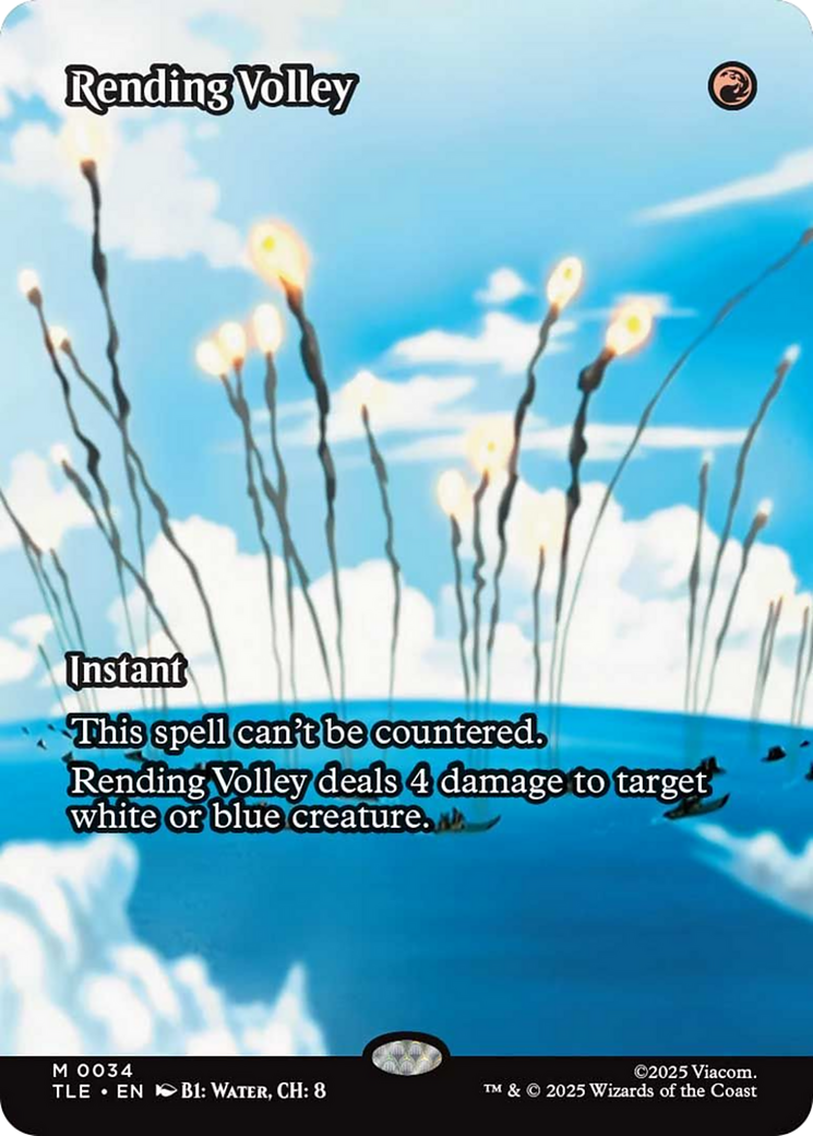 Rending Volley (Borderless) [Avatar: The Last Airbender: Eternal-Legal] | Lots Moore NSW