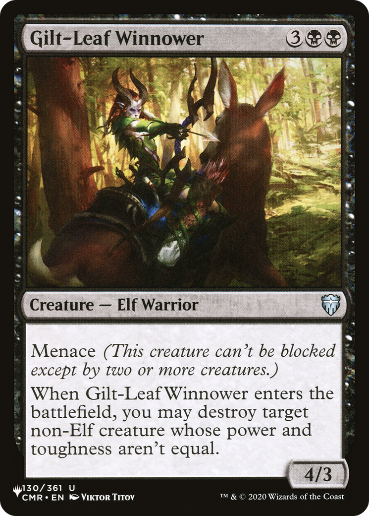 Gilt-Leaf Winnower [The List] | Lots Moore NSW