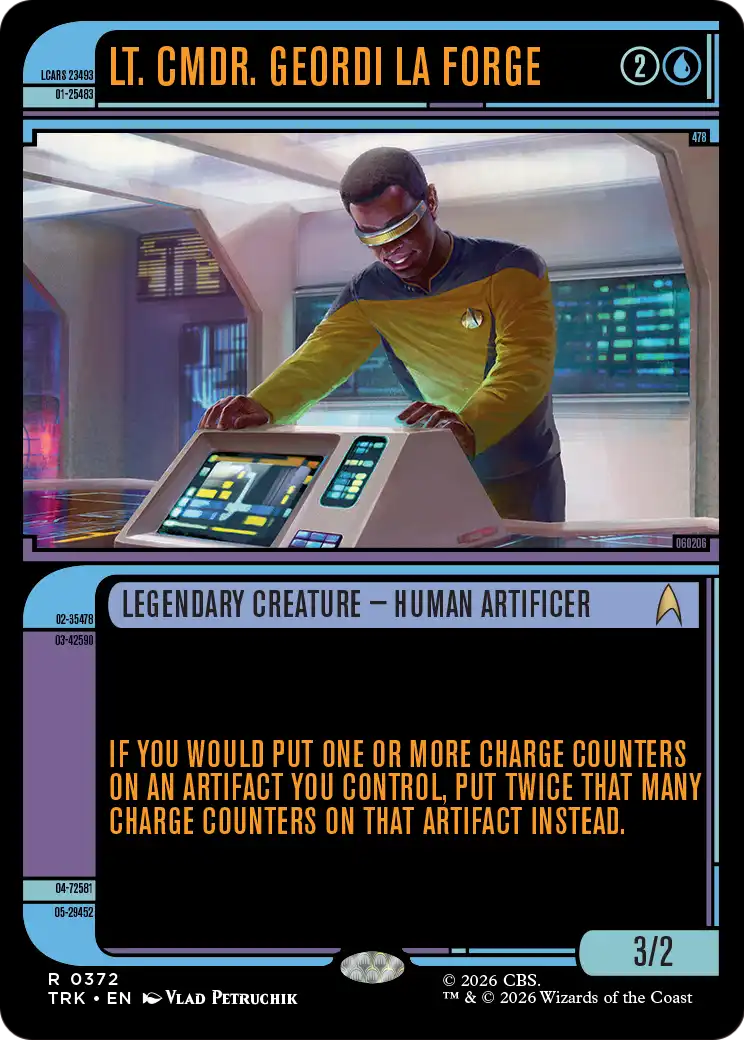 Lt. Cmdr. Geordi La Forge (Showcase) [Star Trek] | Lots Moore NSW