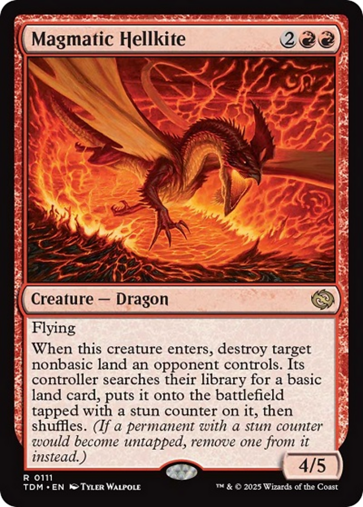 Magmatic Hellkite [Tarkir: Dragonstorm] | Lots Moore NSW