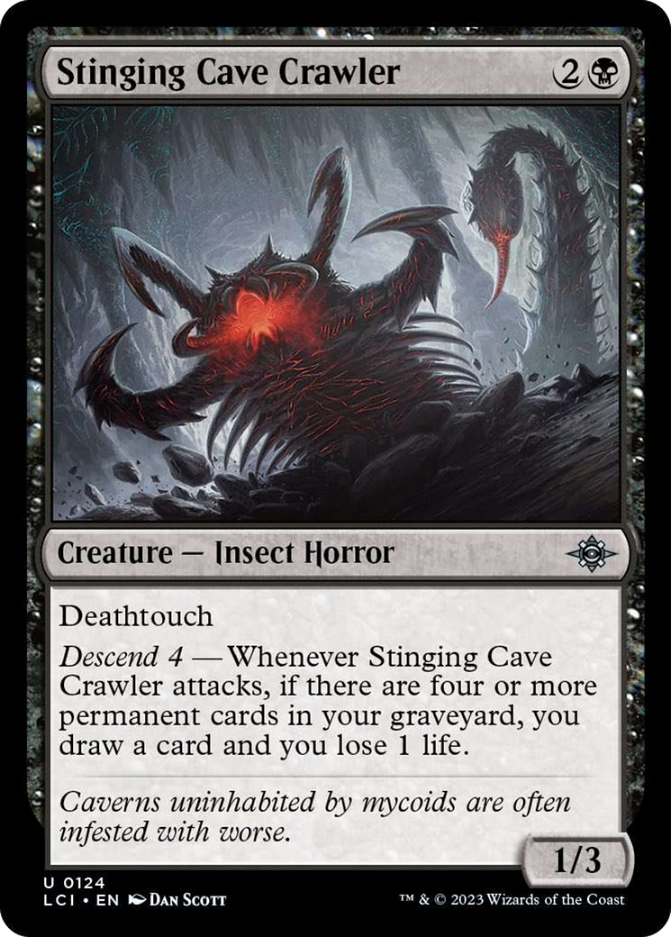 Stinging Cave Crawler [The Lost Caverns of Ixalan] | Lots Moore NSW