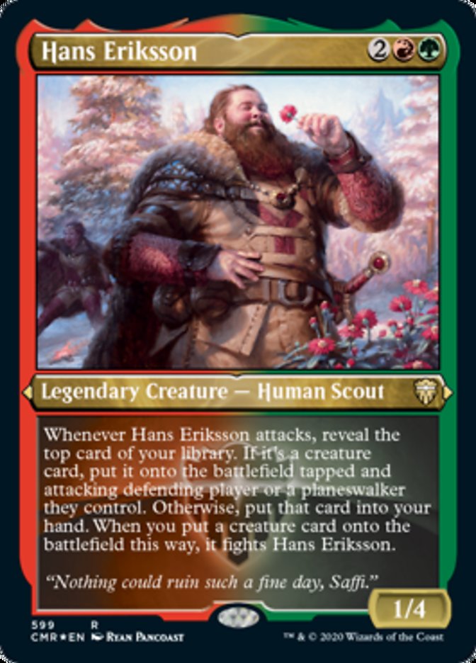 Hans Eriksson (Etched) [Commander Legends] | Lots Moore NSW