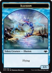 Illusion (005) // Marit Lage (006) Double-Sided Token [Modern Horizons Tokens] | Lots Moore NSW