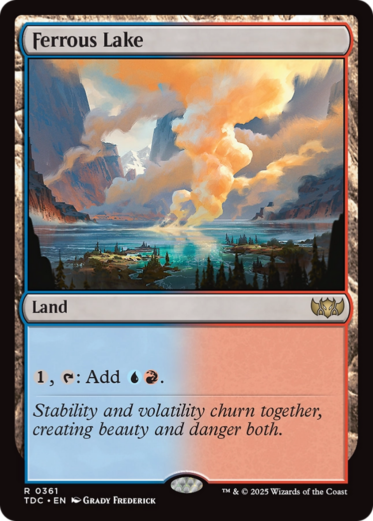 Ferrous Lake [Tarkir: Dragonstorm Commander] | Lots Moore NSW