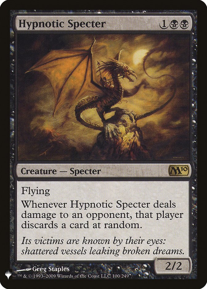 Hypnotic Specter [The List] | Lots Moore NSW