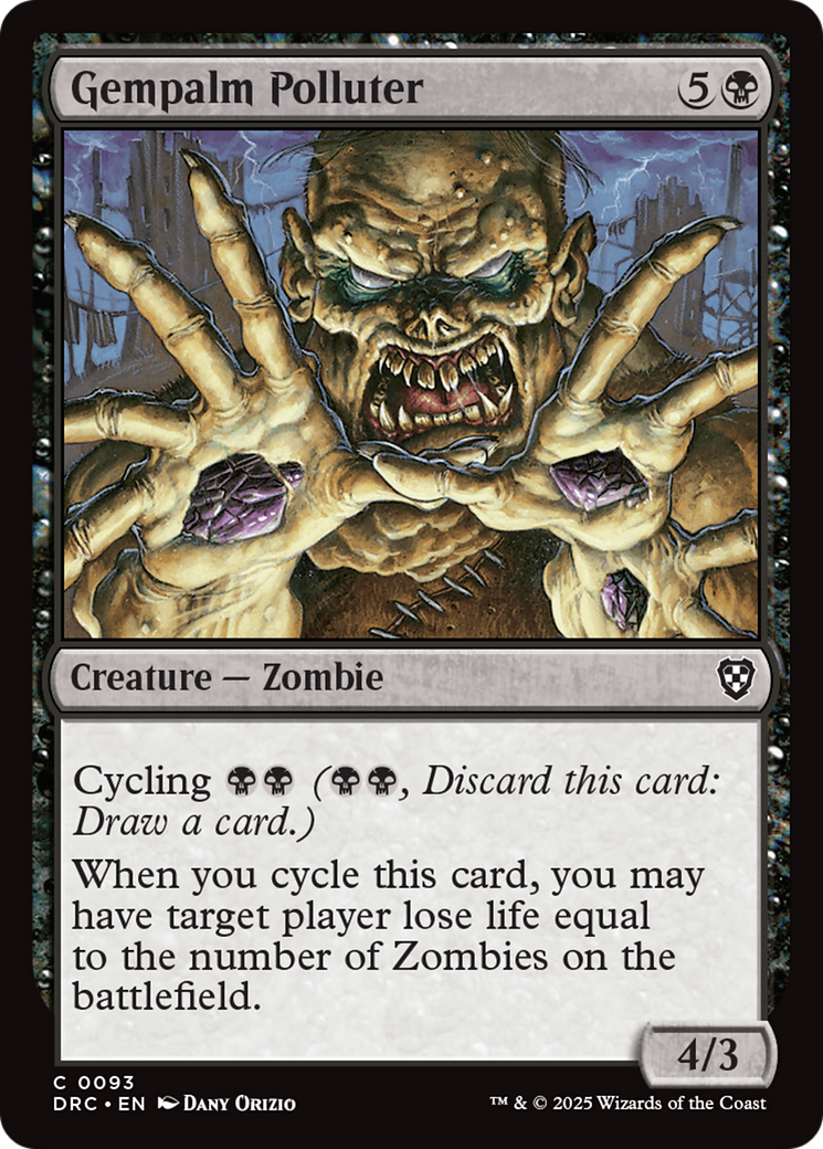 Gempalm Polluter [Aetherdrift Commander] | Lots Moore NSW
