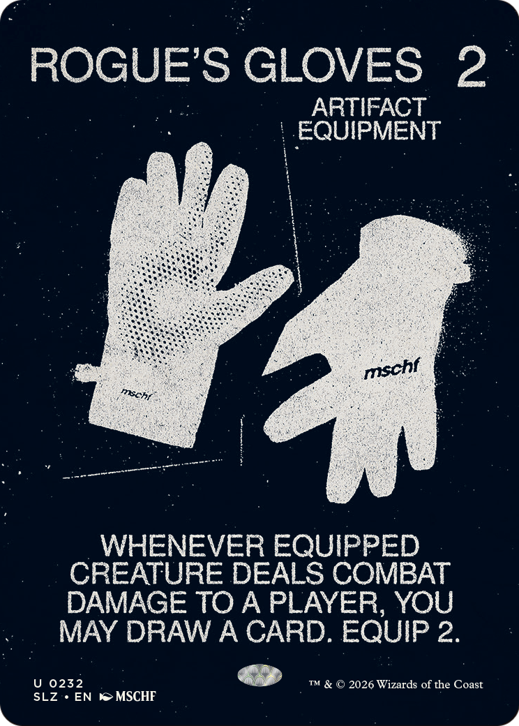 Rogue's Gloves (0232) [Secret Lair x MSCHF: The Zeta Set] | Lots Moore NSW