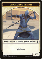 Unwavering Initiate // Wurm Double-Sided Token [Amonkhet Tokens] | Lots Moore NSW