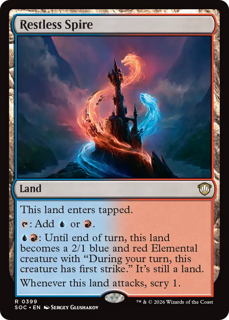 Restless Spire [Secrets of Strixhaven Commander] | Lots Moore NSW