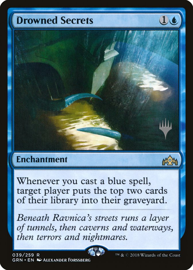 Drowned Secrets (Promo Pack) [Guilds of Ravnica Promos] | Lots Moore NSW