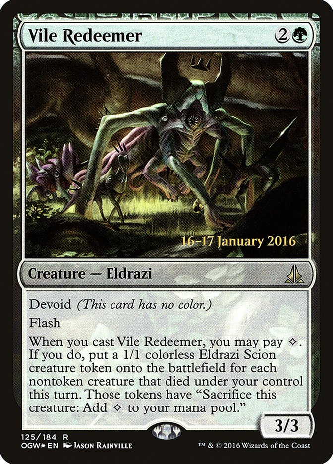 Vile Redeemer [Oath of the Gatewatch Prerelease Promos] | Lots Moore NSW