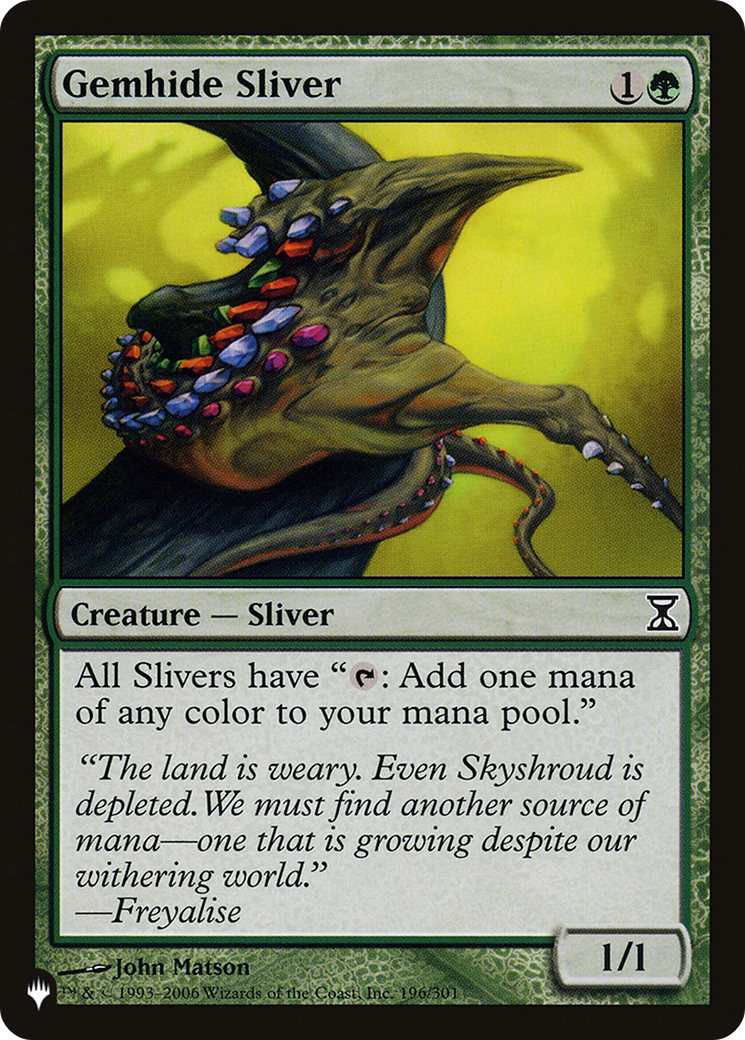Gemhide Sliver [The List] | Lots Moore NSW