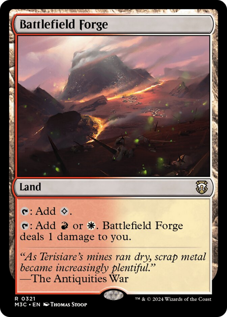 Battlefield Forge [Modern Horizons 3 Commander] | Lots Moore NSW